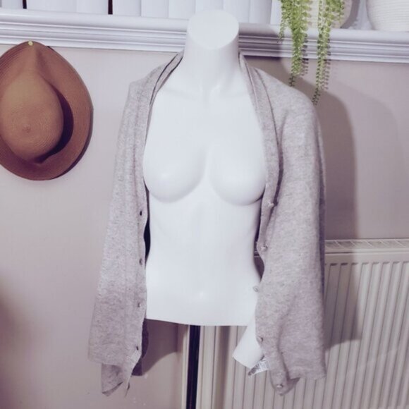 Dean & White 100٪ Pure Cashmere Shawl Multi Way Sweater - Picture 12 of 15